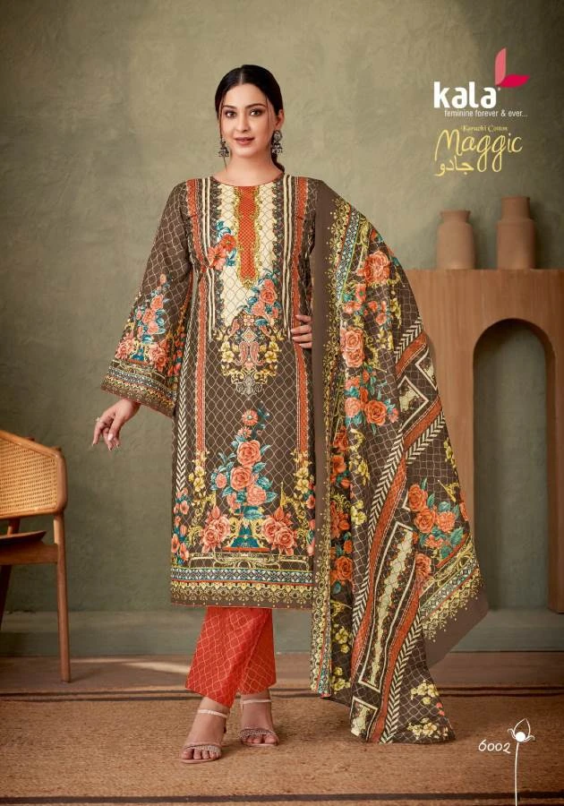 Kala Magic Vol 21 Cotton Wholesale Pakistani Print Salwar Suit Catalog — Wholesale Salwar Suits, MPA wholesale from Surat — view 11